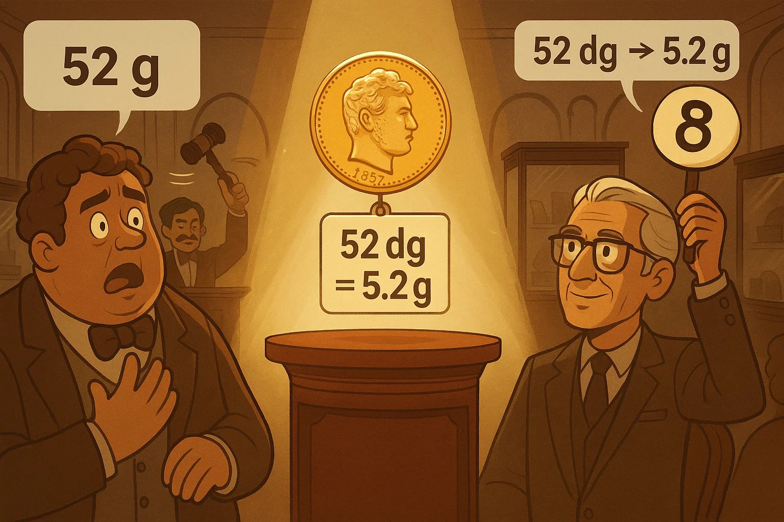 Konverter Desigram ke Gram