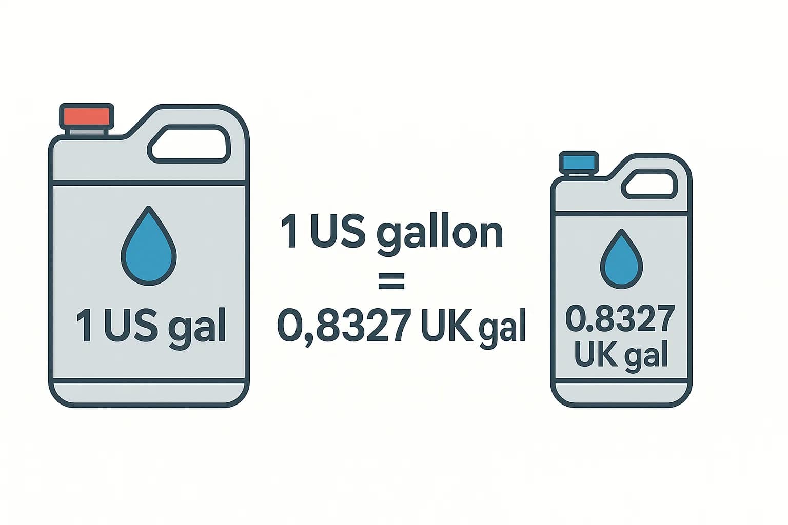 Konverter Galon AS ke Galon Inggris