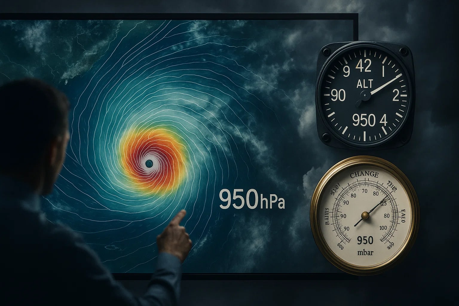 Konverter Hektopascal ke Millibar