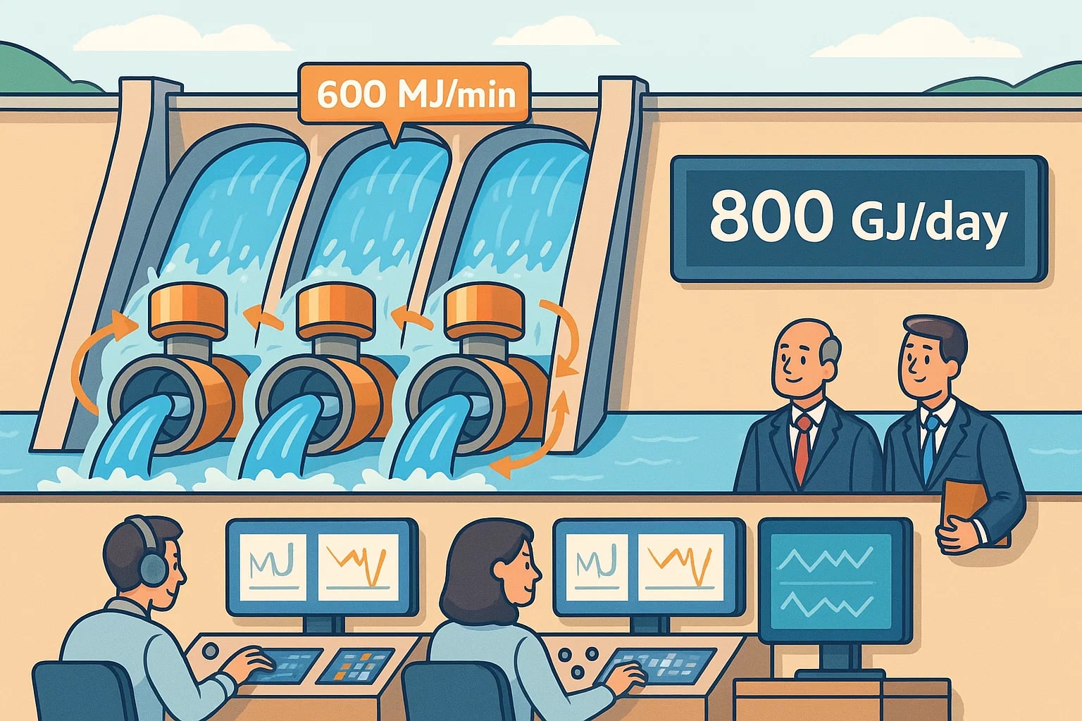 Konverter Megajoule ke Gigajoule