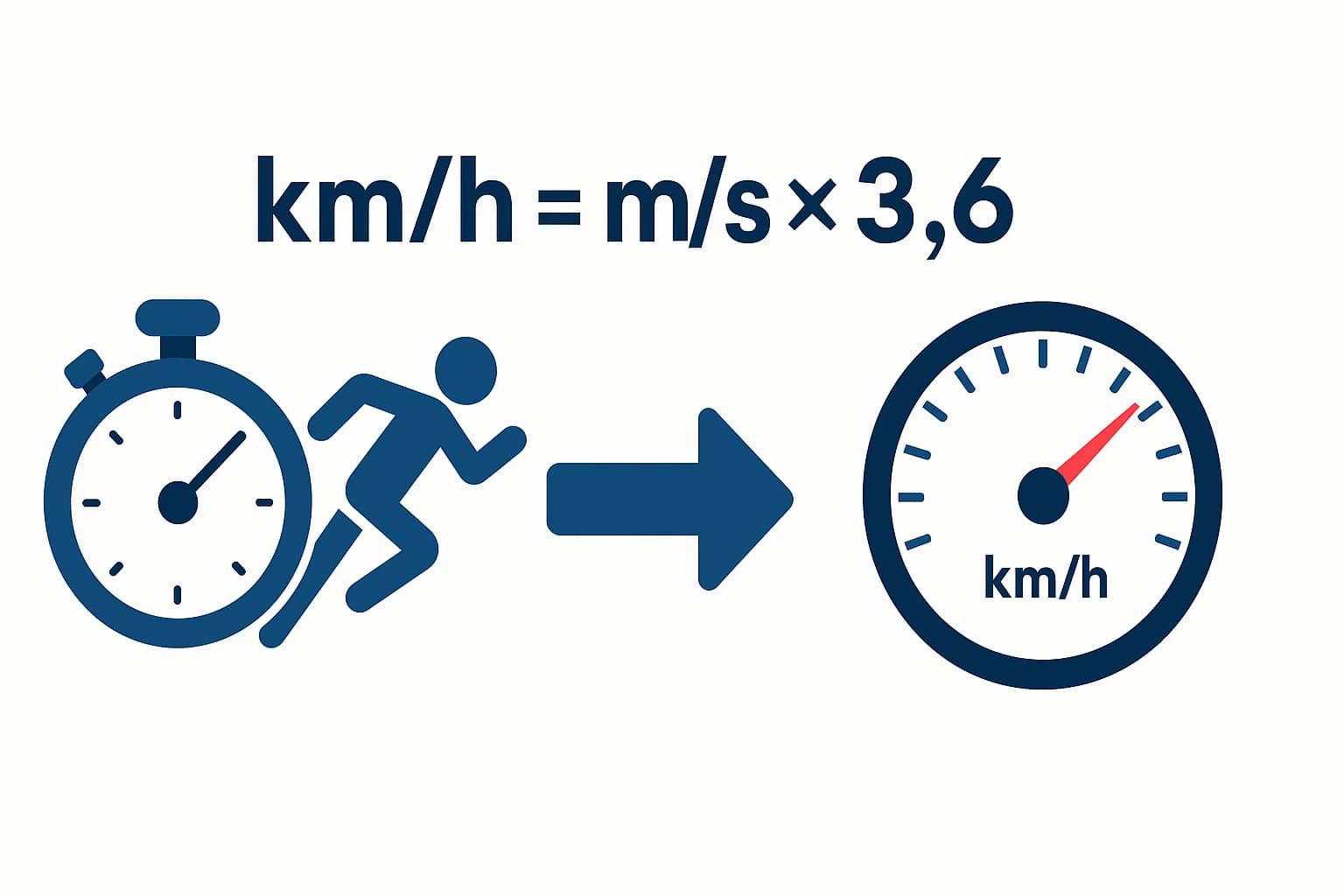 Konverter Meter per Detik ke Kilometer per Jam