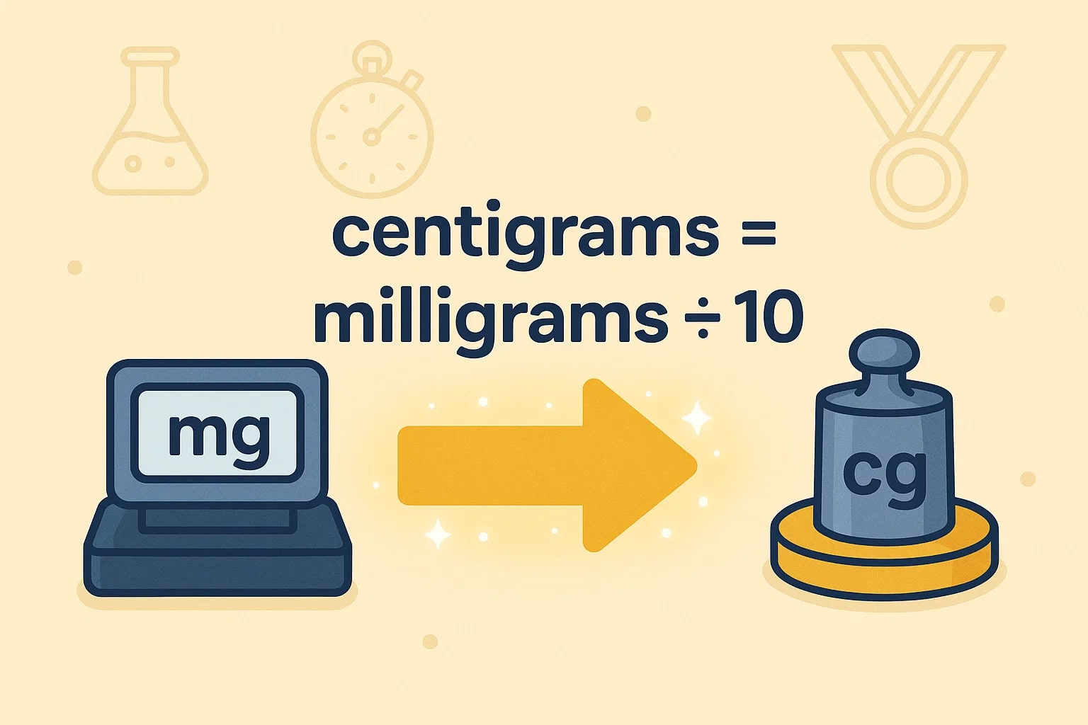 Konverter Miligram ke Sentigram