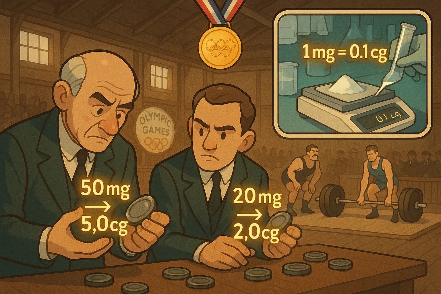 Konverter Miligram ke Sentigram