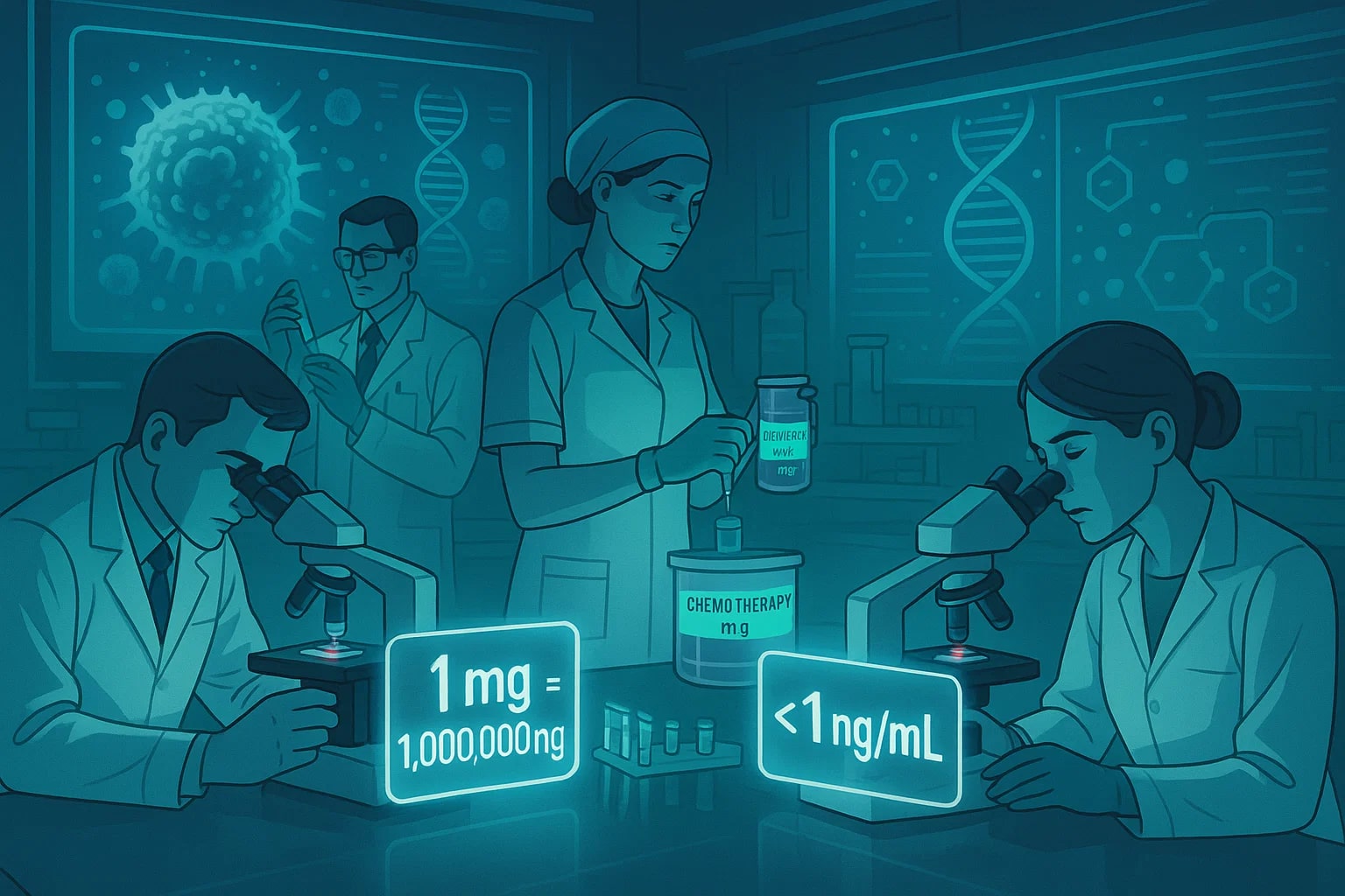 Milligrams to Nanograms Converter
