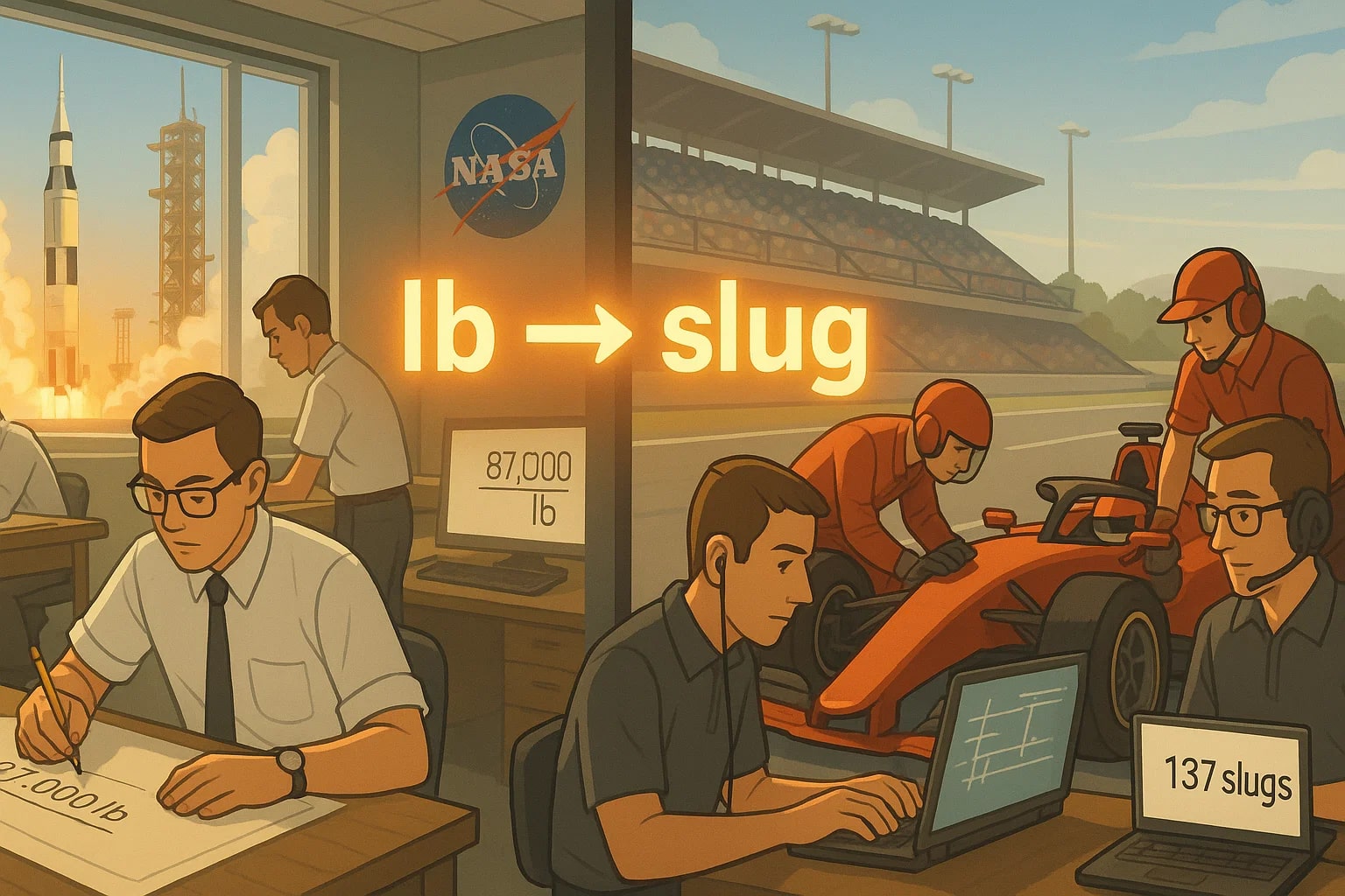 Konverter Pound ke Slug