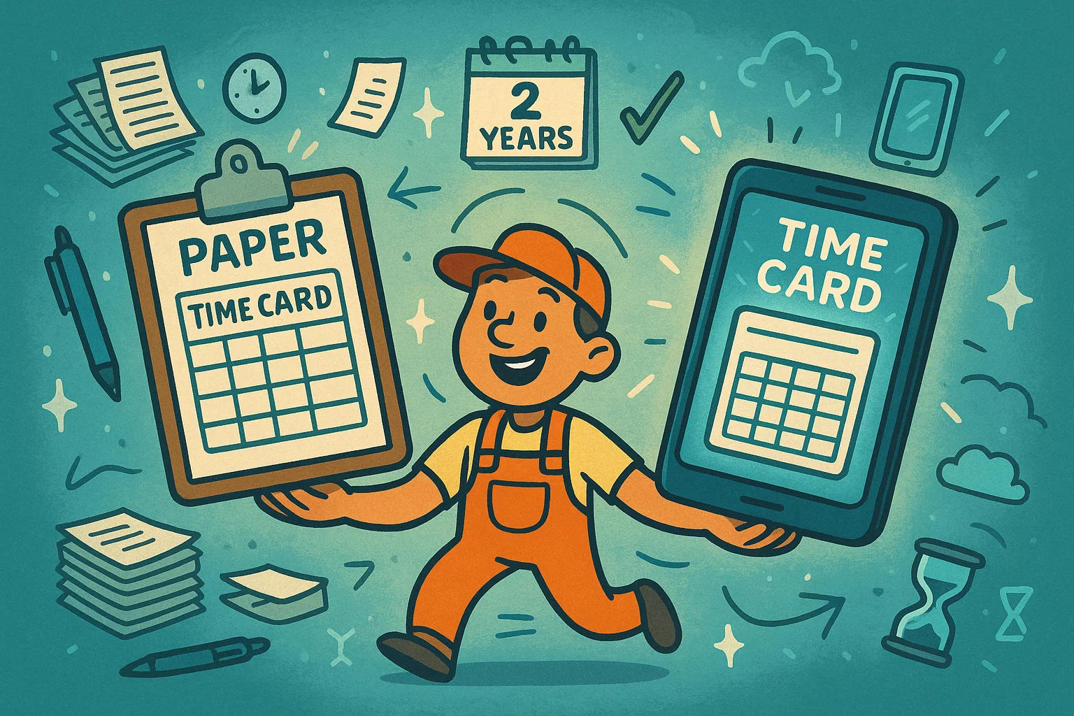 Kalkulator Kartu Waktu