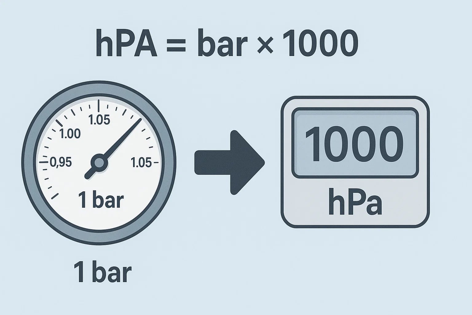 Bars to Hectopascals Converter