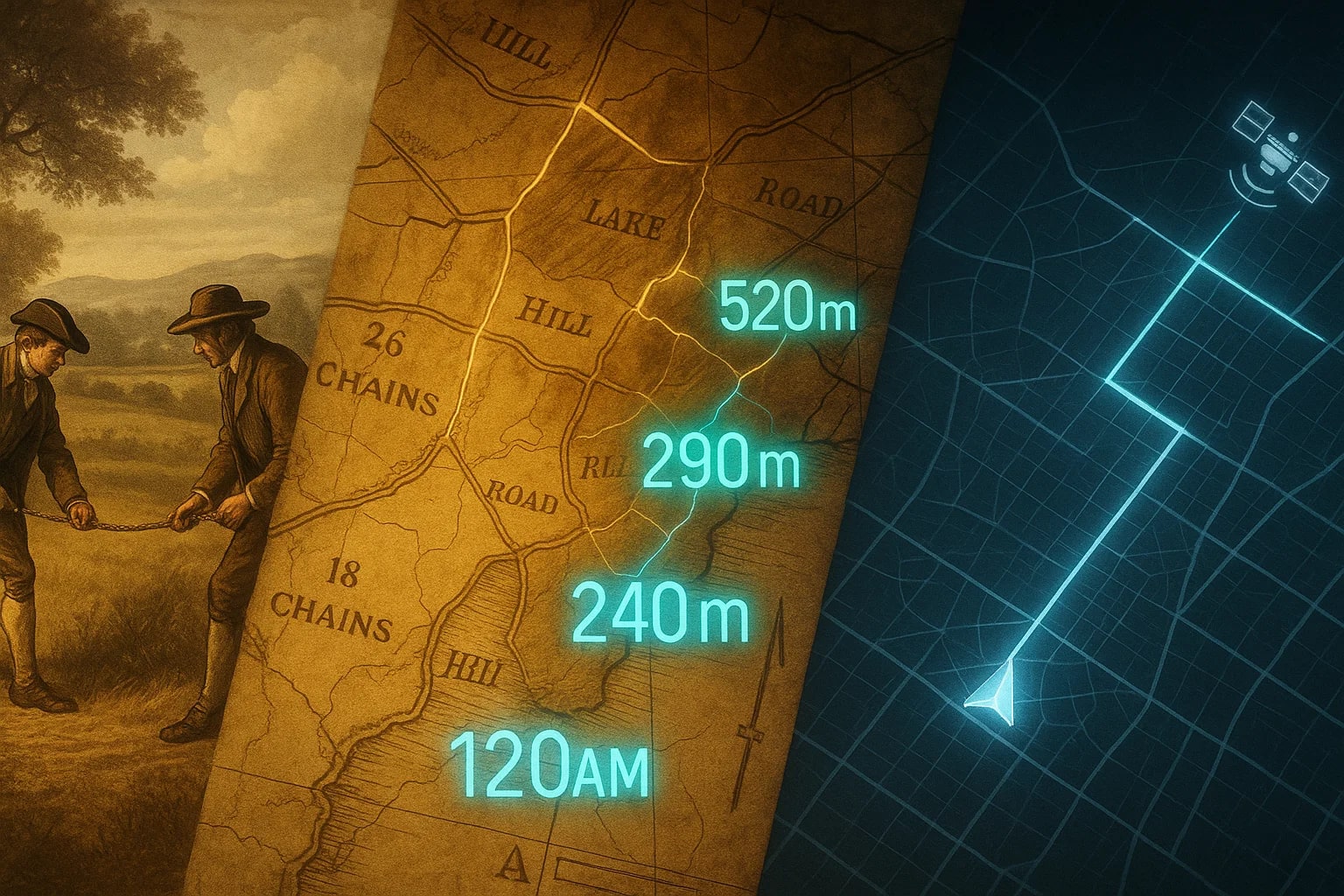 Konverter Rantai ke Meter