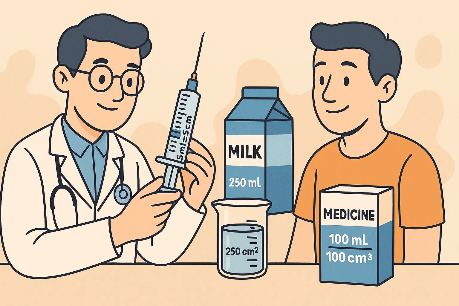 Konverter Sentimeter Kubik ke Mililiter