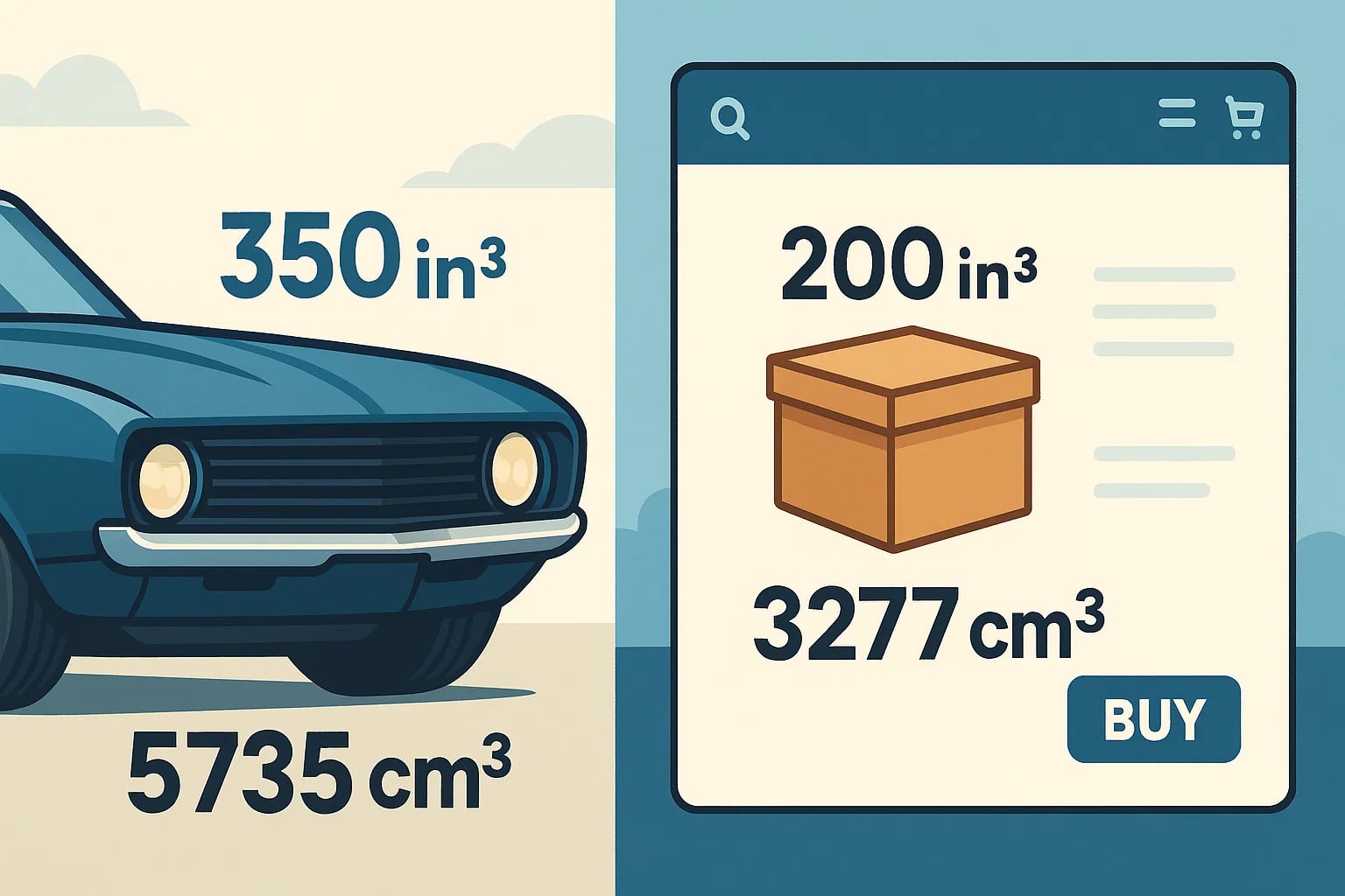 Konverter Inci Kubik ke Sentimeter Kubik