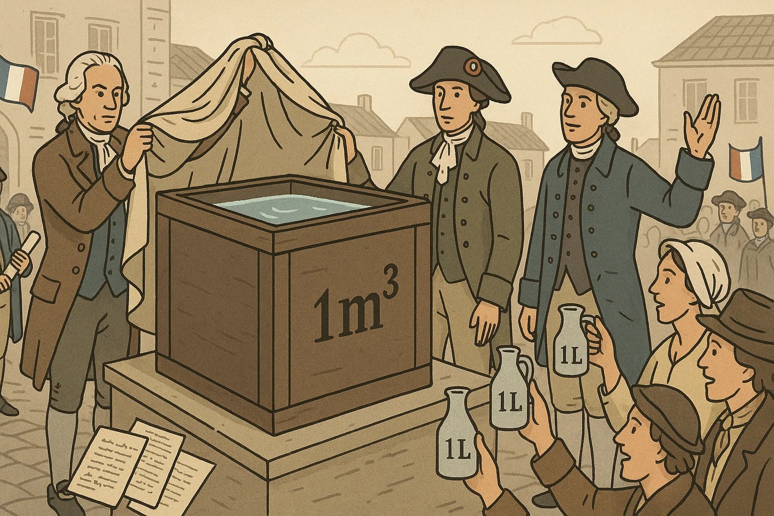 Konverter Meter Kubik ke Liter