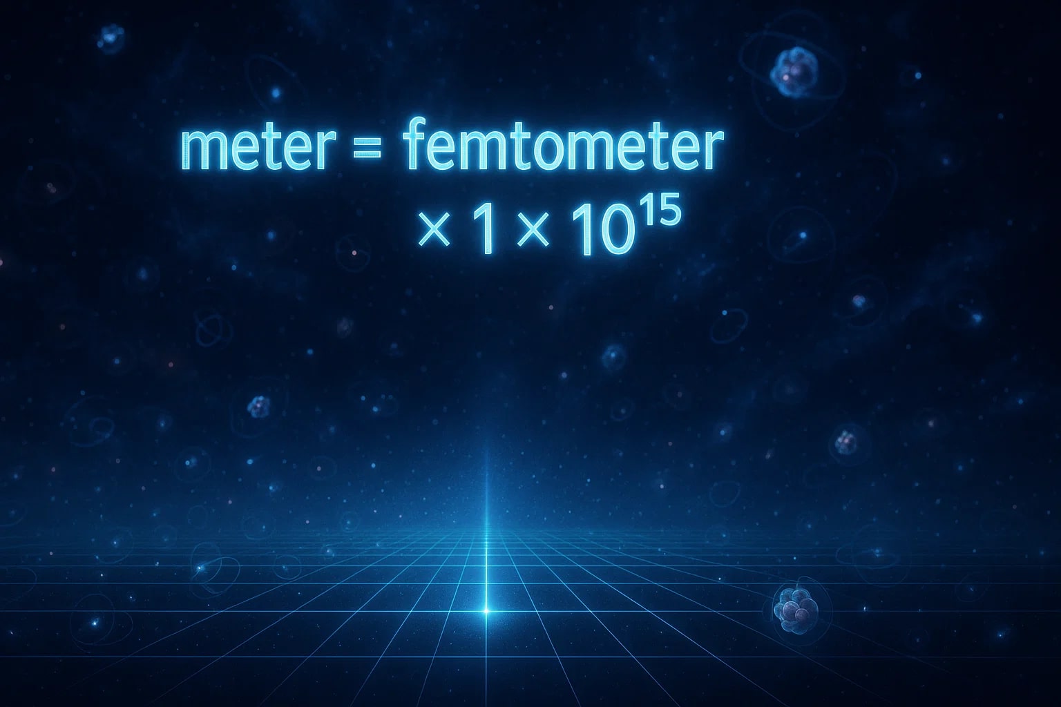 Pengonversi Femtometer ke Meter