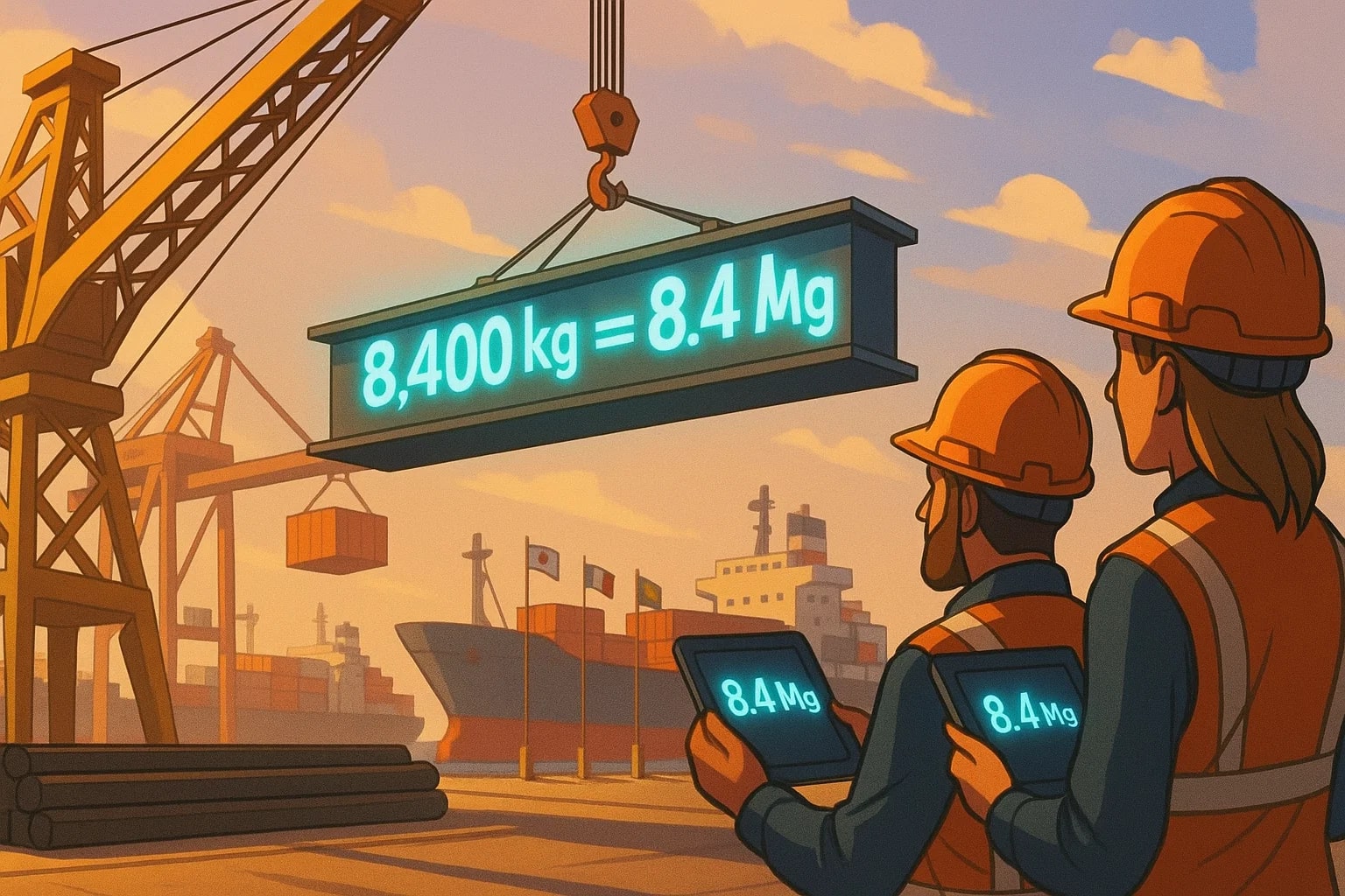 Kilograms to Megagrams Converter
