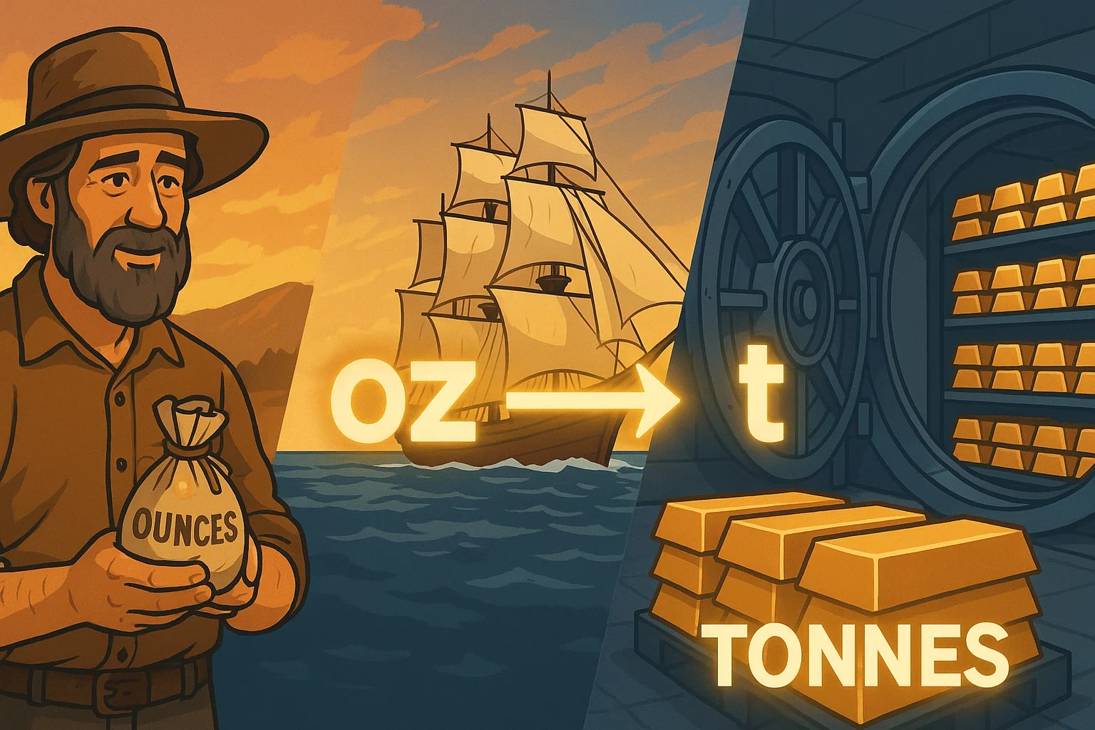 Konverter Ons ke Ton