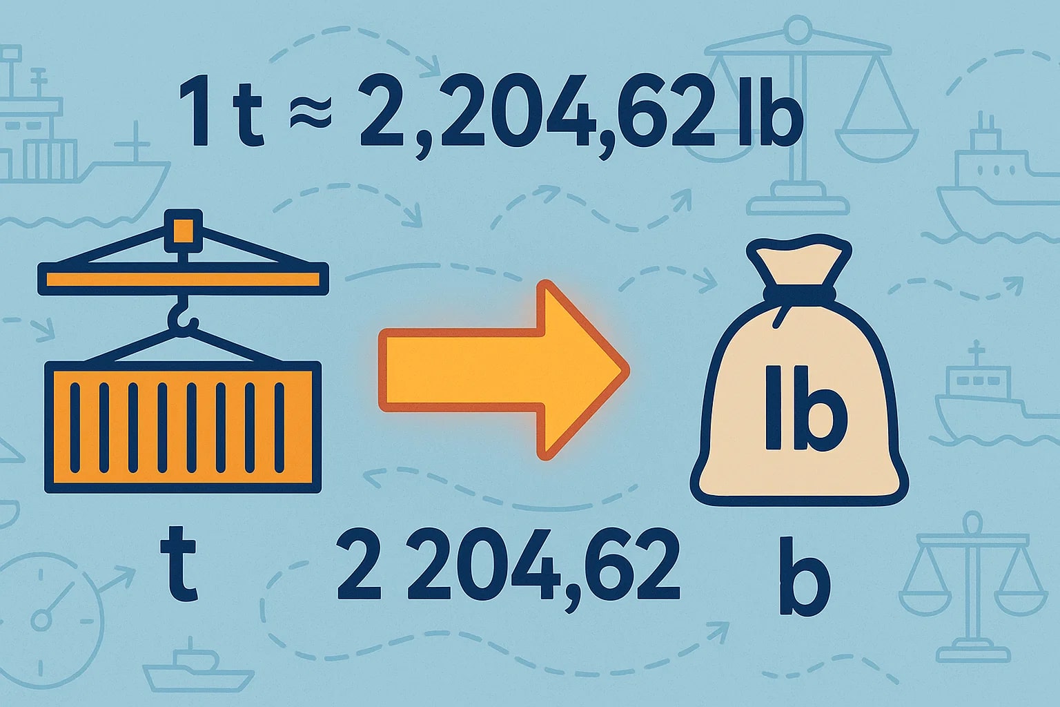 Konverter Ton ke Pon