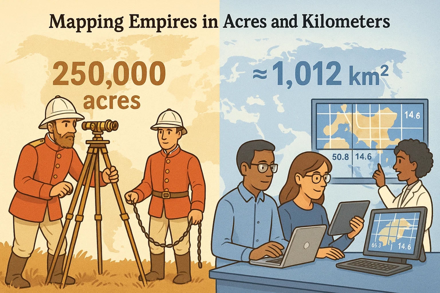 Konverter Acre ke Kilometer Persegi