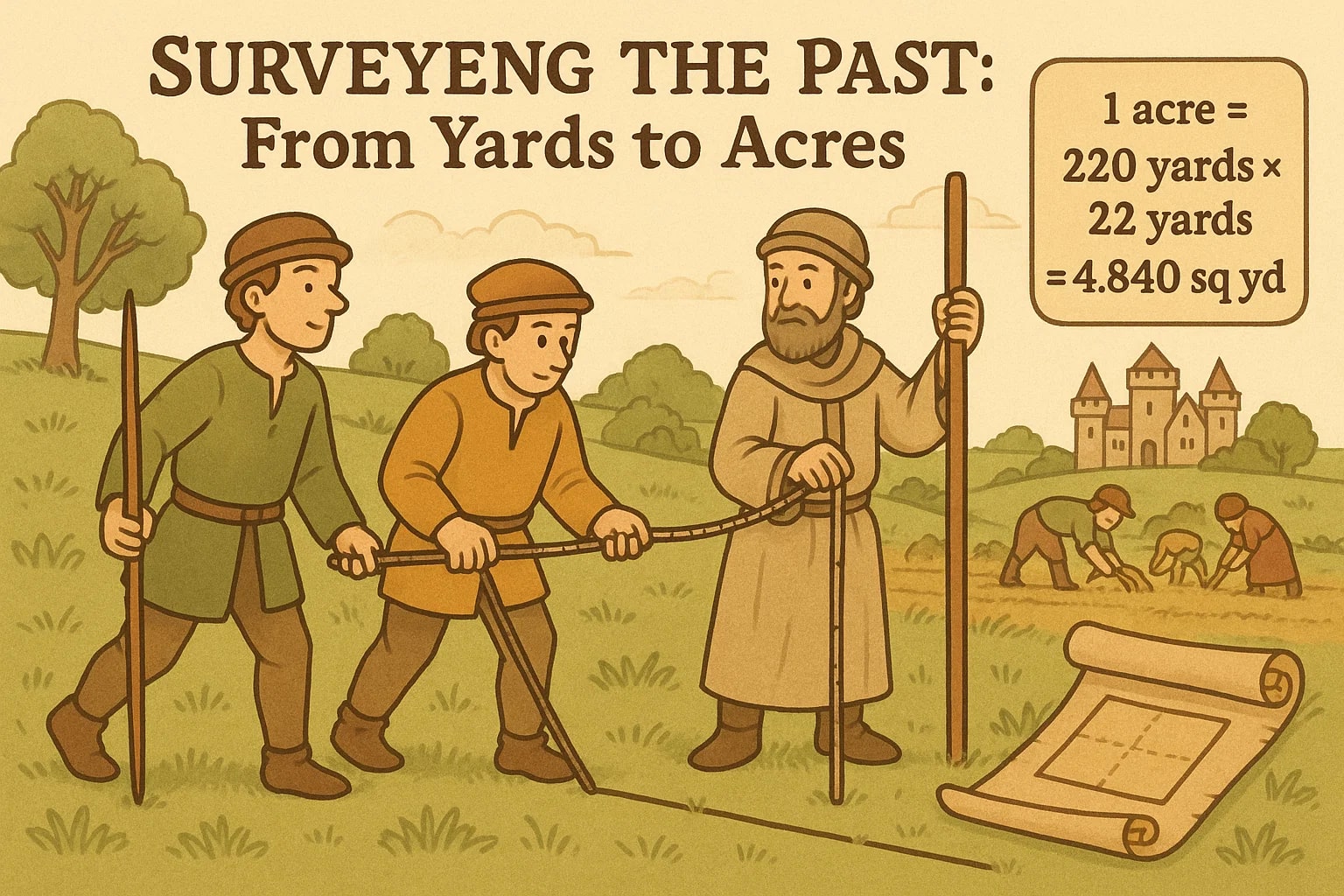 Konverter Dari Acre ke Yard Persegi