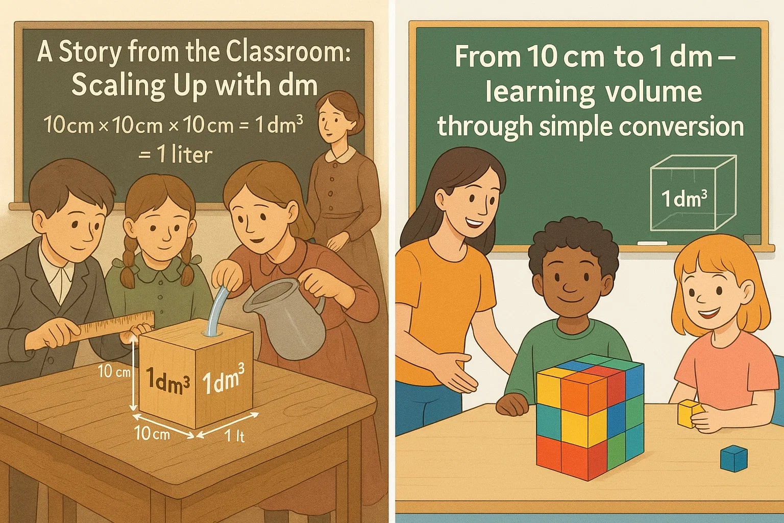 Konverter Sentimeter ke Desimeter