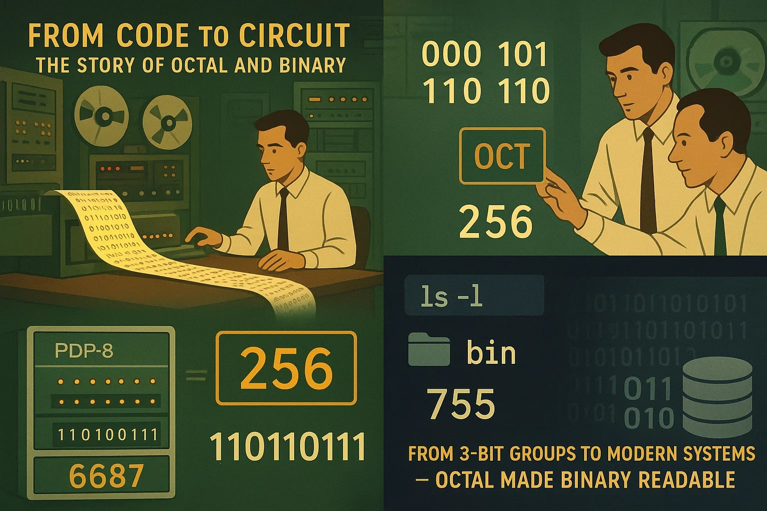 Konverter Oktal ke Biner