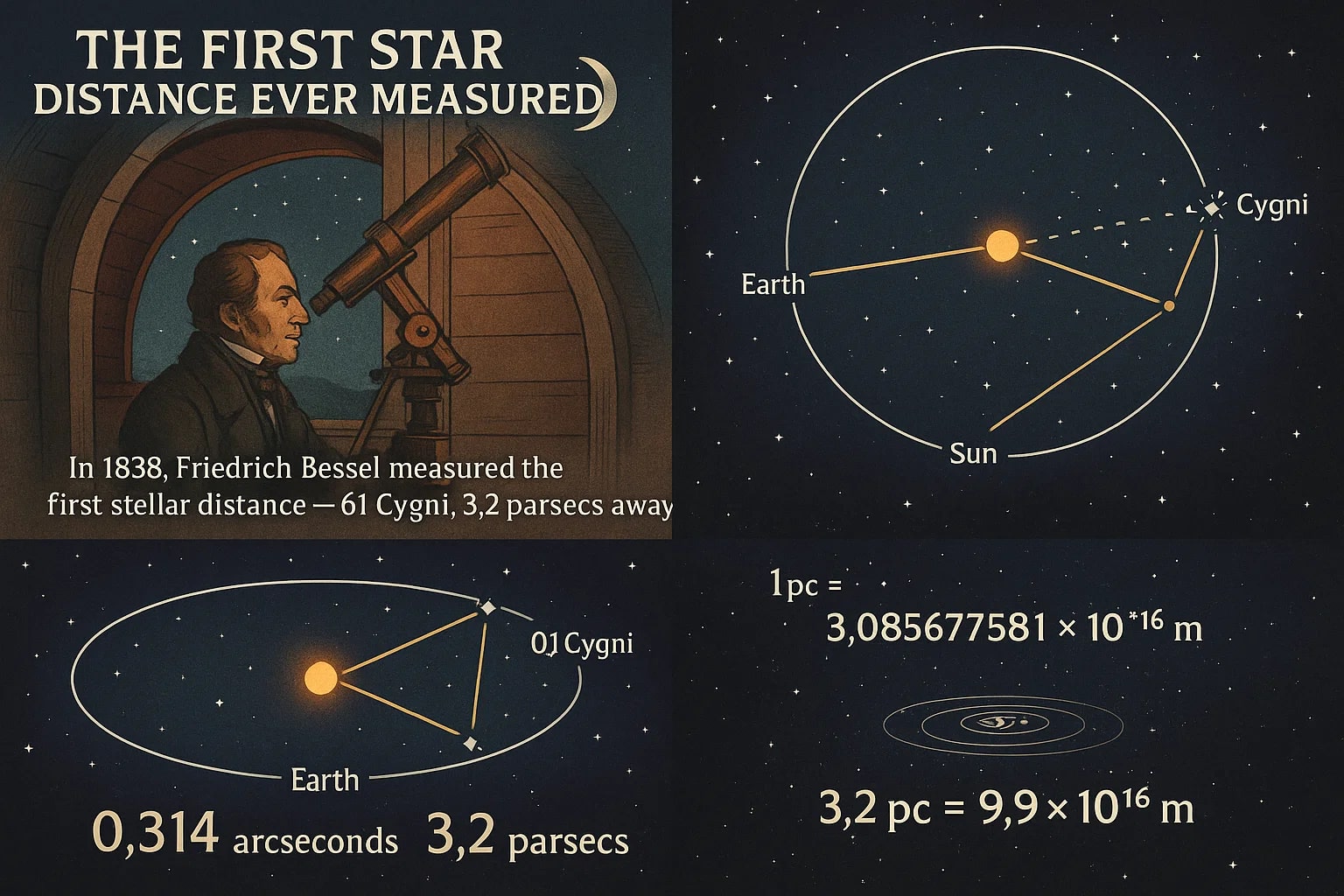 Konverter Parsecs ke Meter