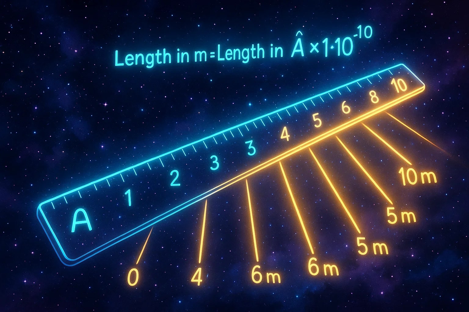 Konverter Angstrom ke Meter
