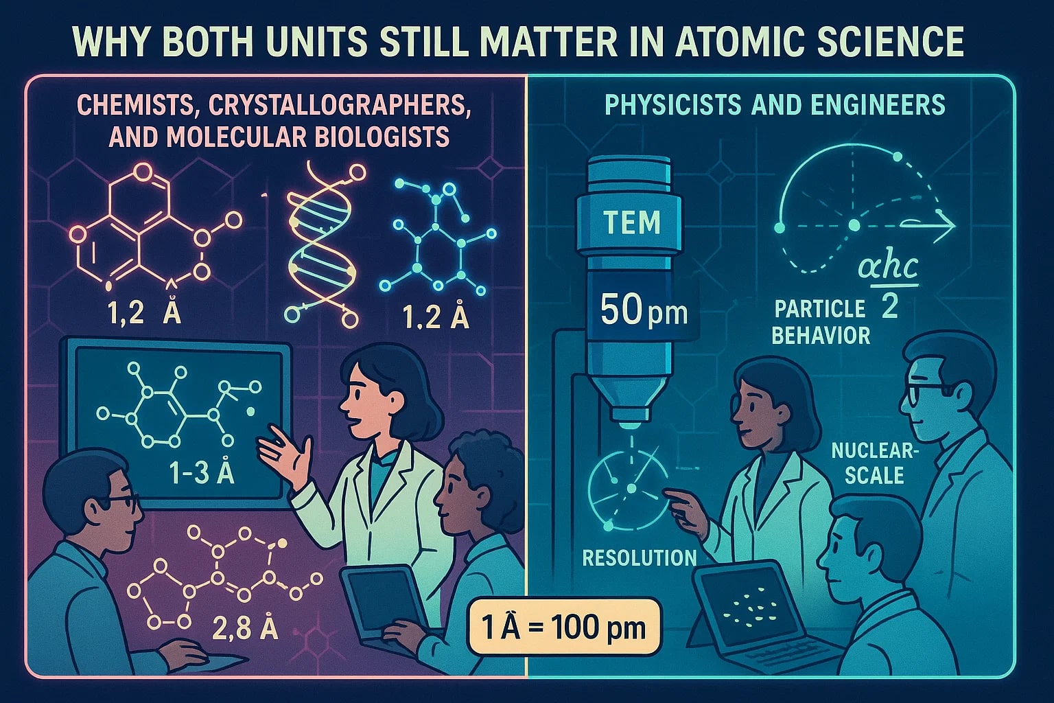 Konverter Angstrom ke Pikometer