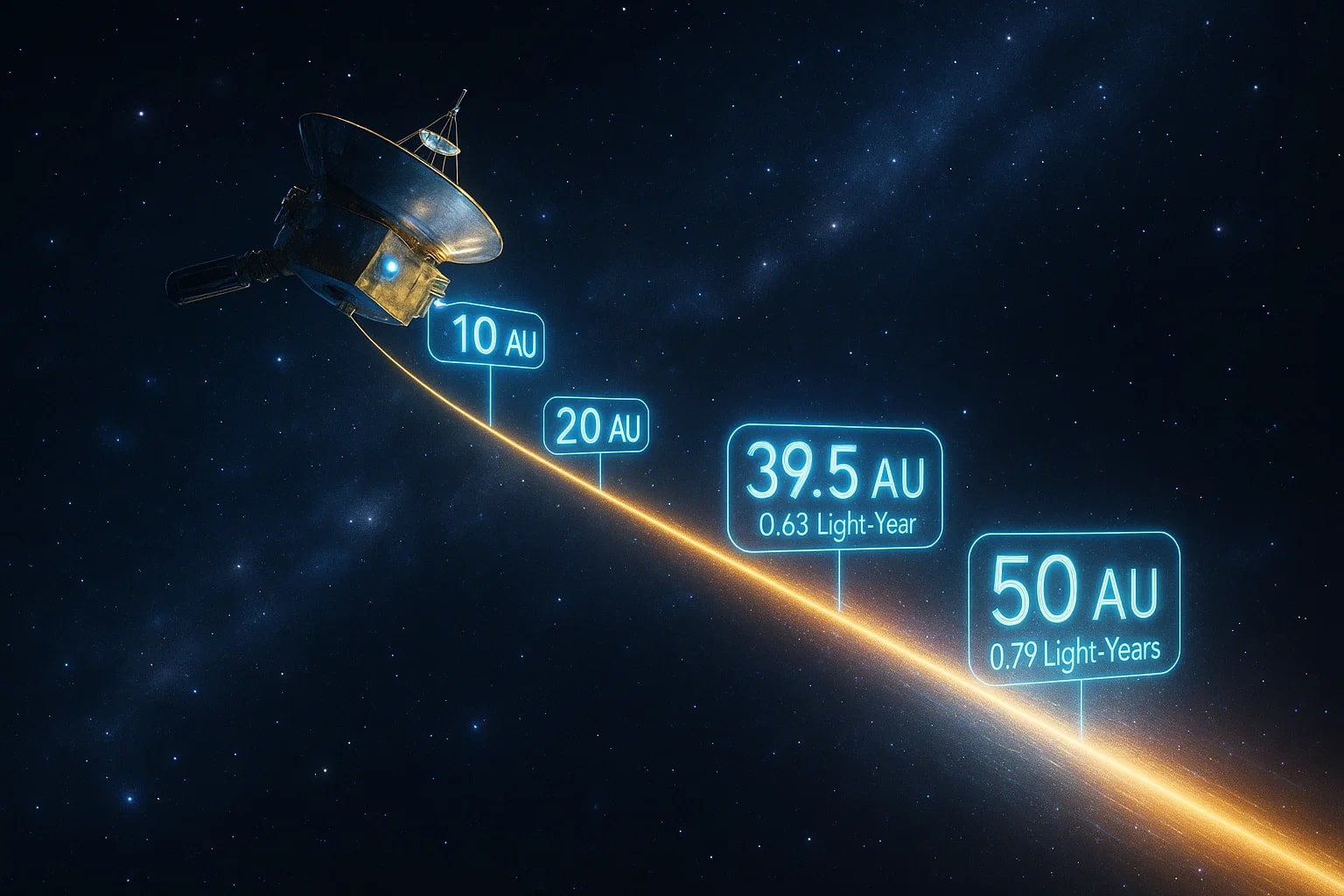 Pengonversi Satuan Astronomi ke Tahun Cahaya