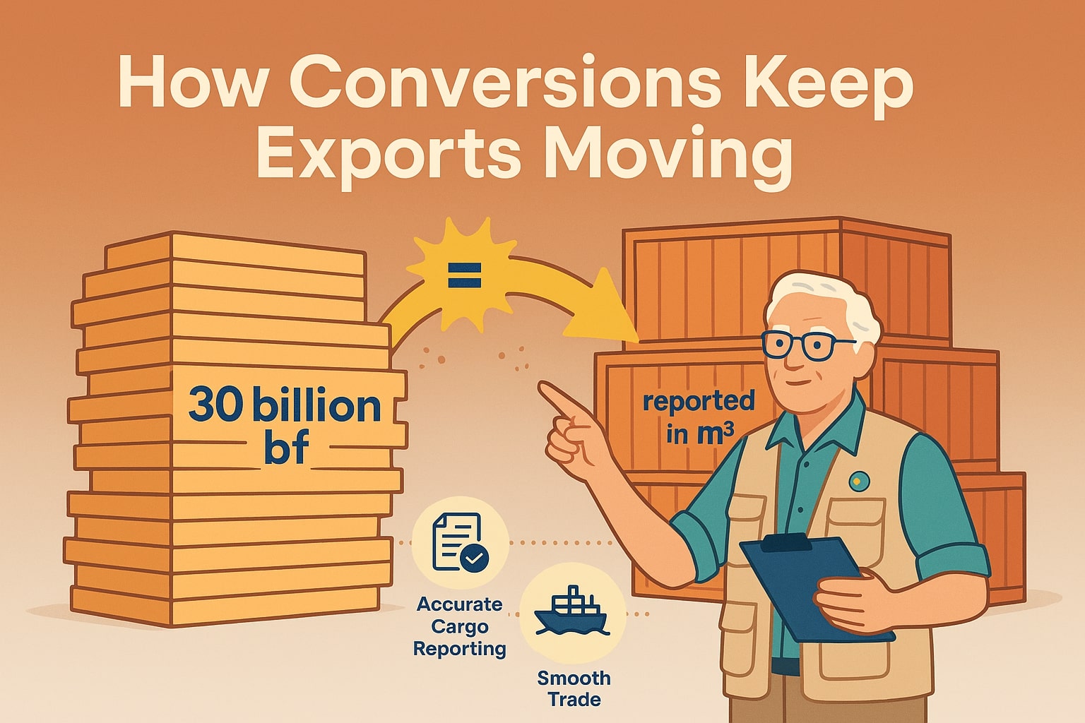 Konverter Board Feet ke Meter Kubik