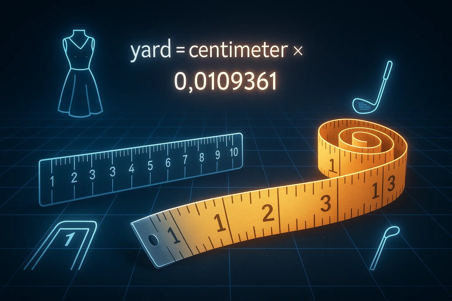 Konverter Centimeter ke Yards