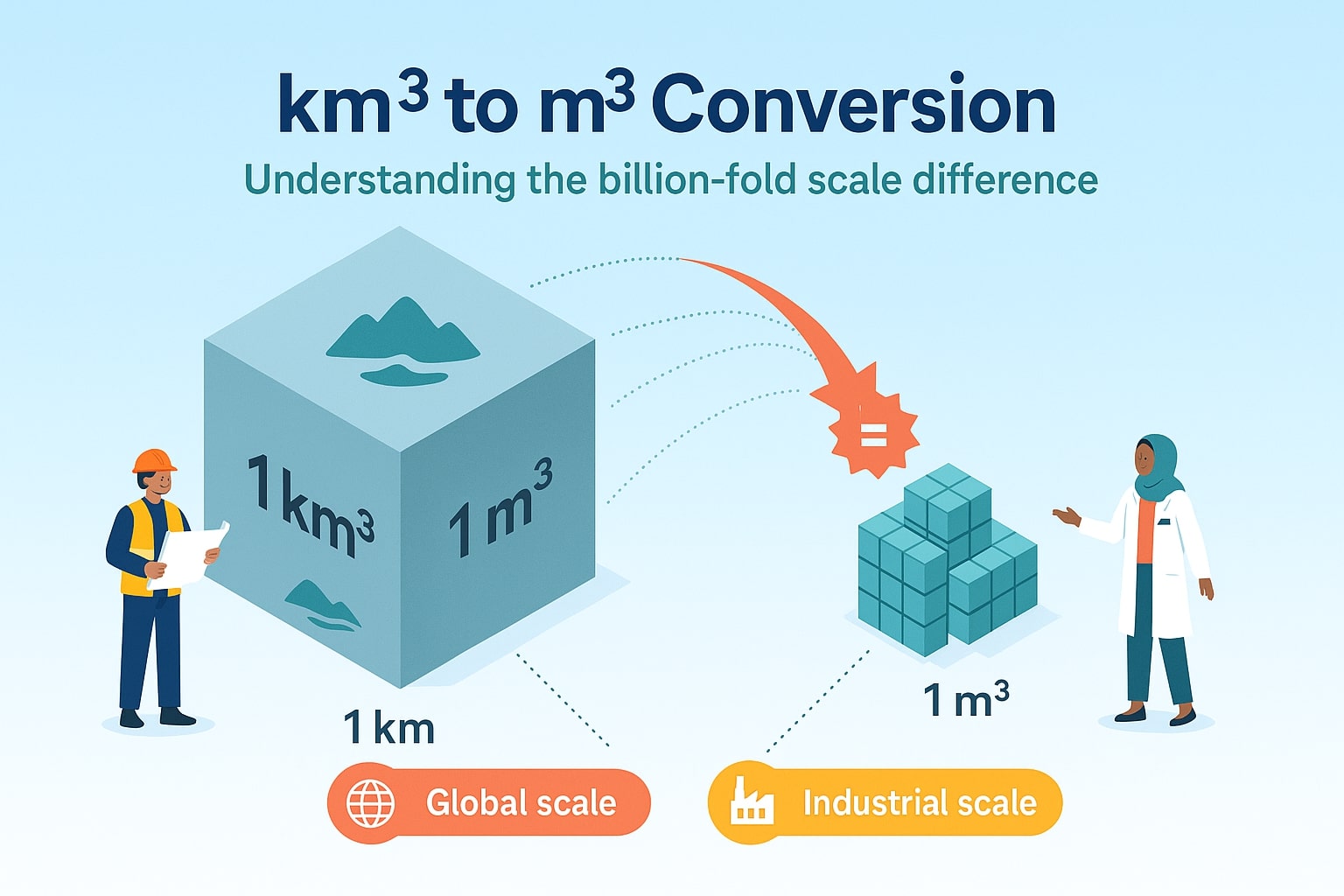 Konverter Kilometer Kubik ke Liter