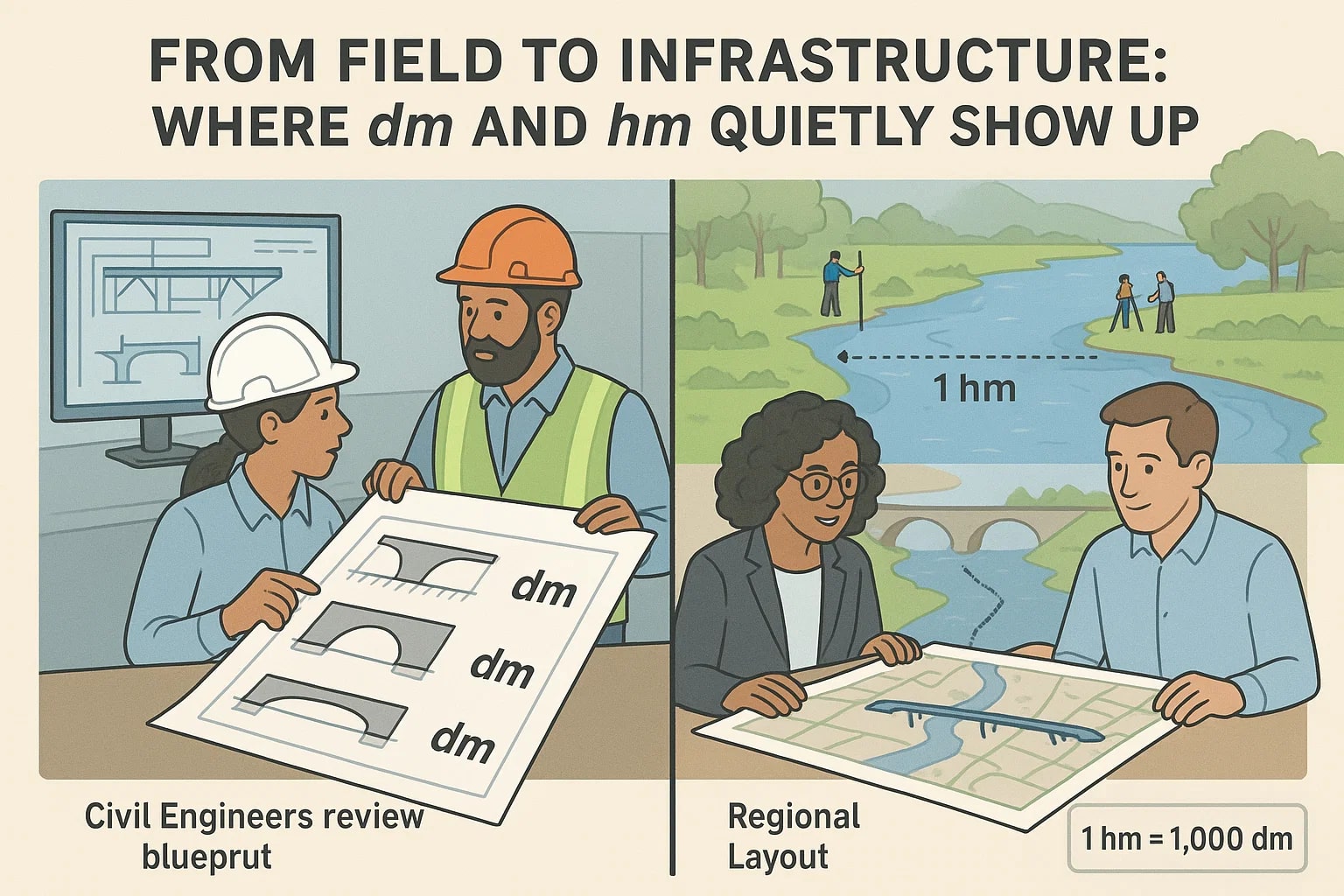 Konverter Decimeter ke Hektometer