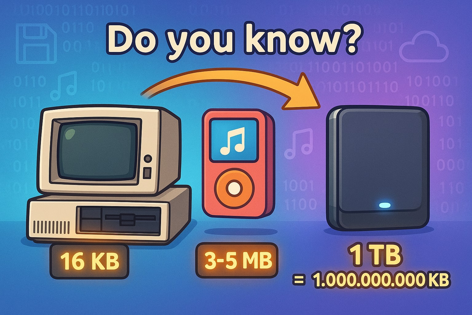 Konverter Gigabyte ke Kilobyte