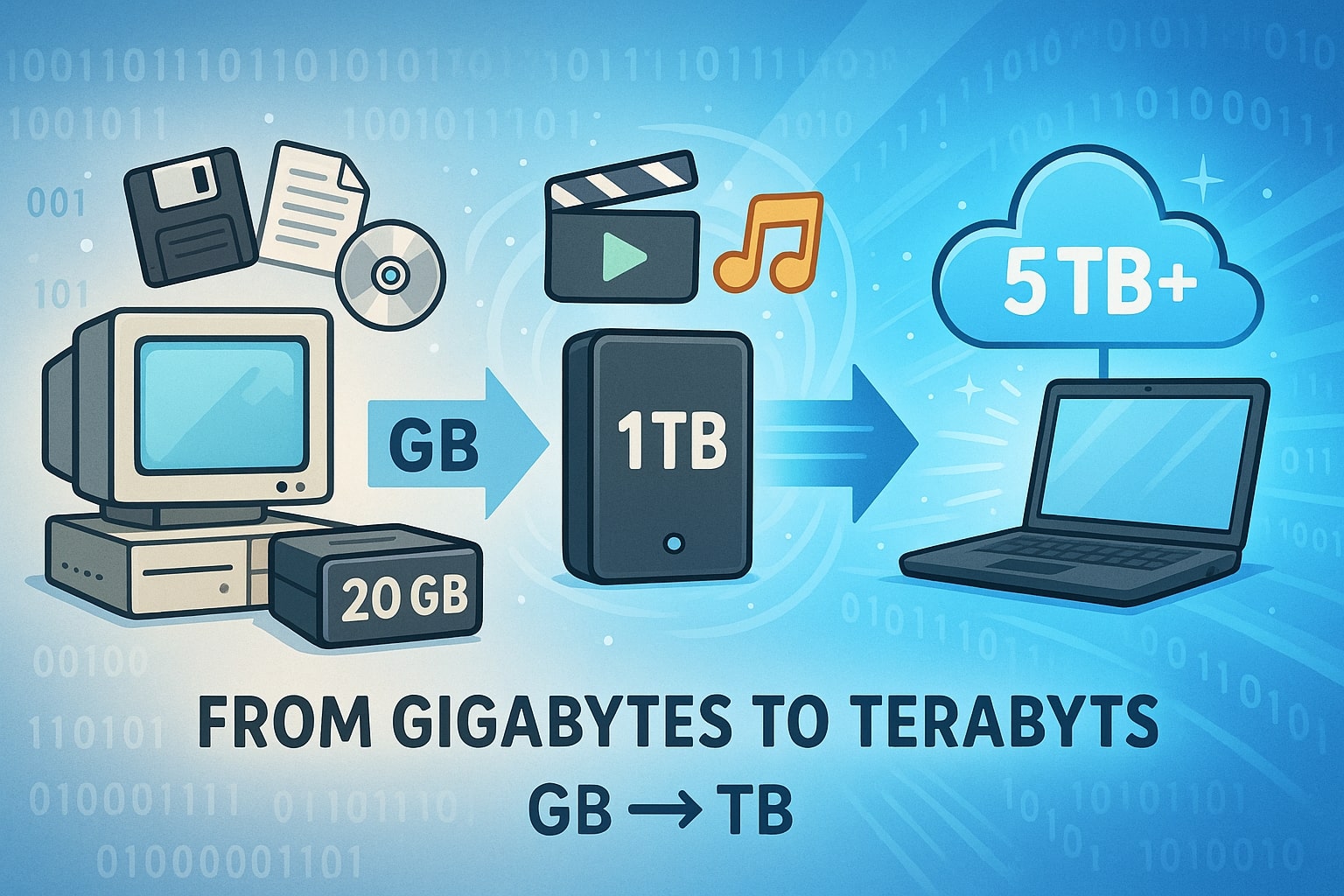 Konverter Gigabyte ke Terabyte