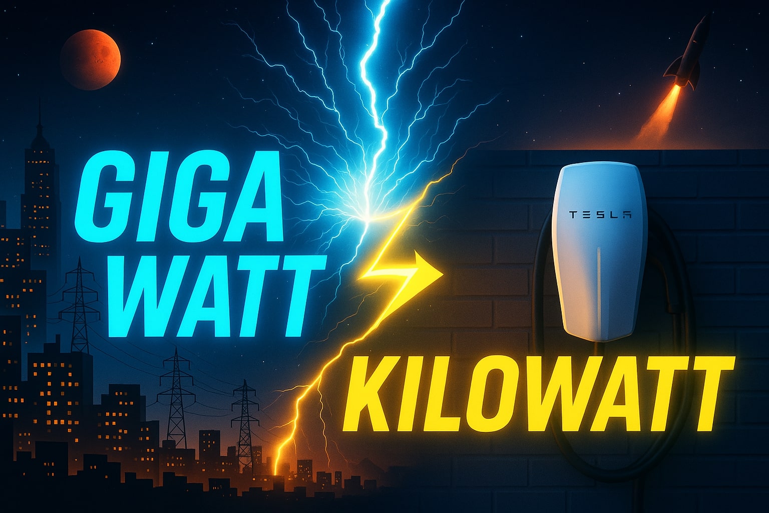 Konverter Gigawatt ke Kilowatt