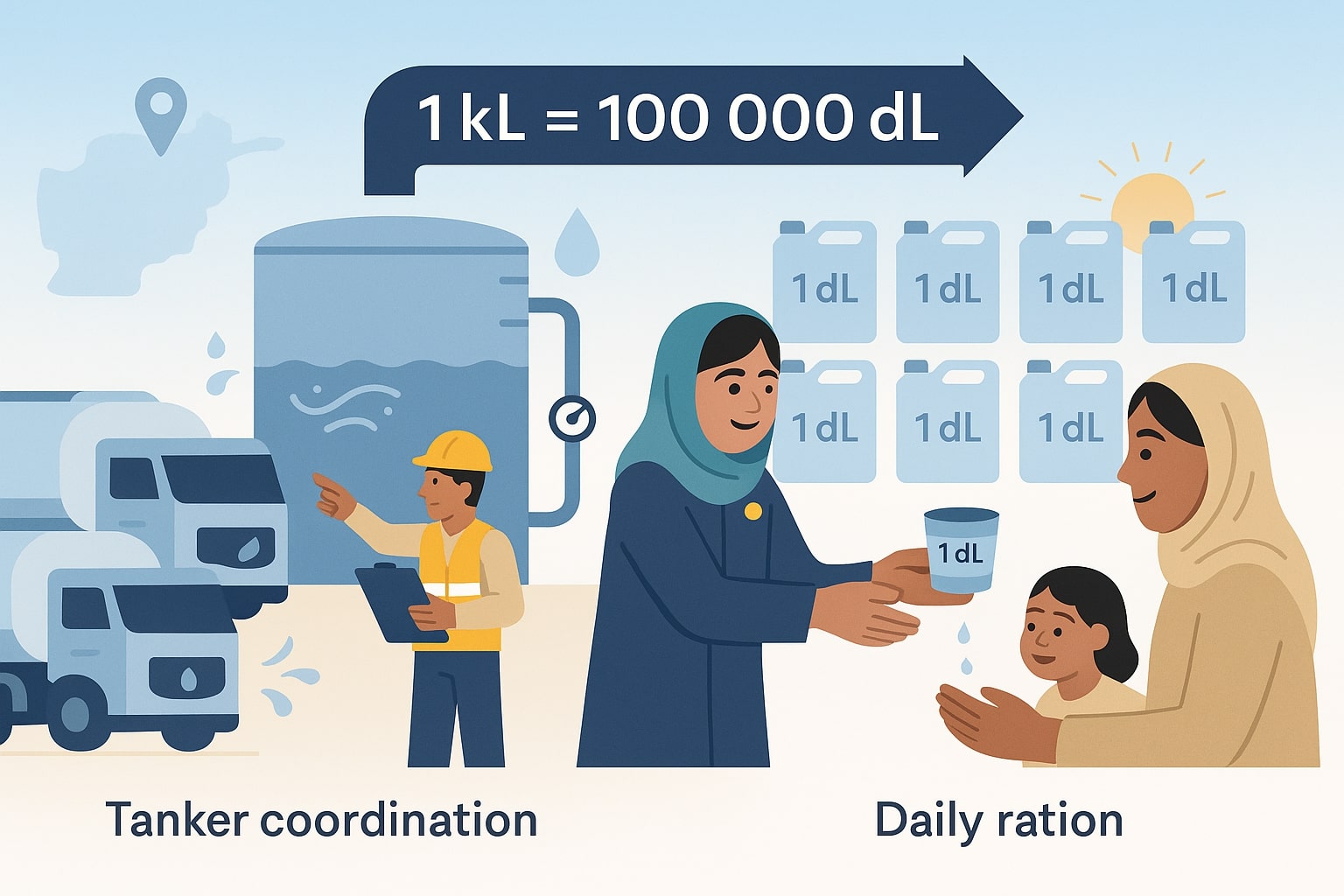 Konverter Kiloliter ke Desiliter
