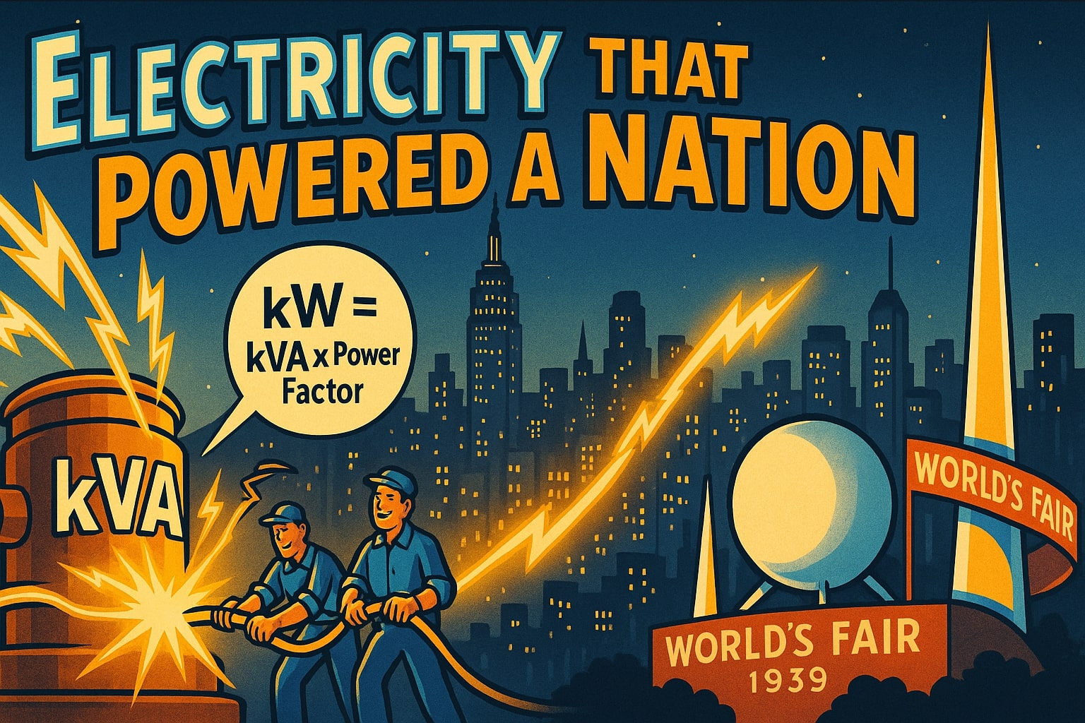 Konverter Kilowatt ke Kilovolt Ampere