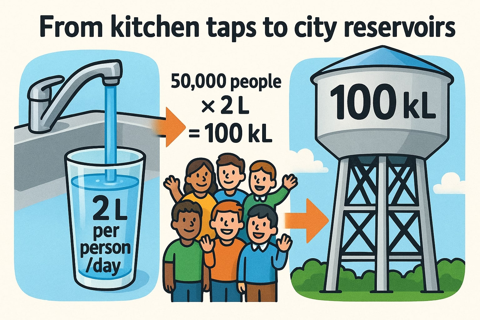 Konverter Liter ke Kiloliter