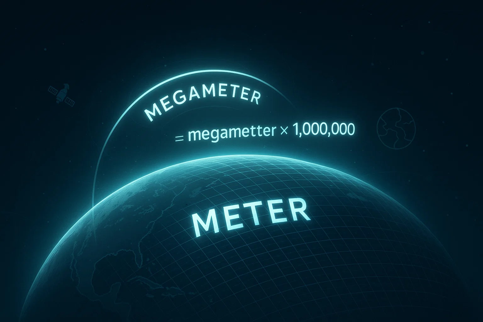 Konverter Megameter ke Meter