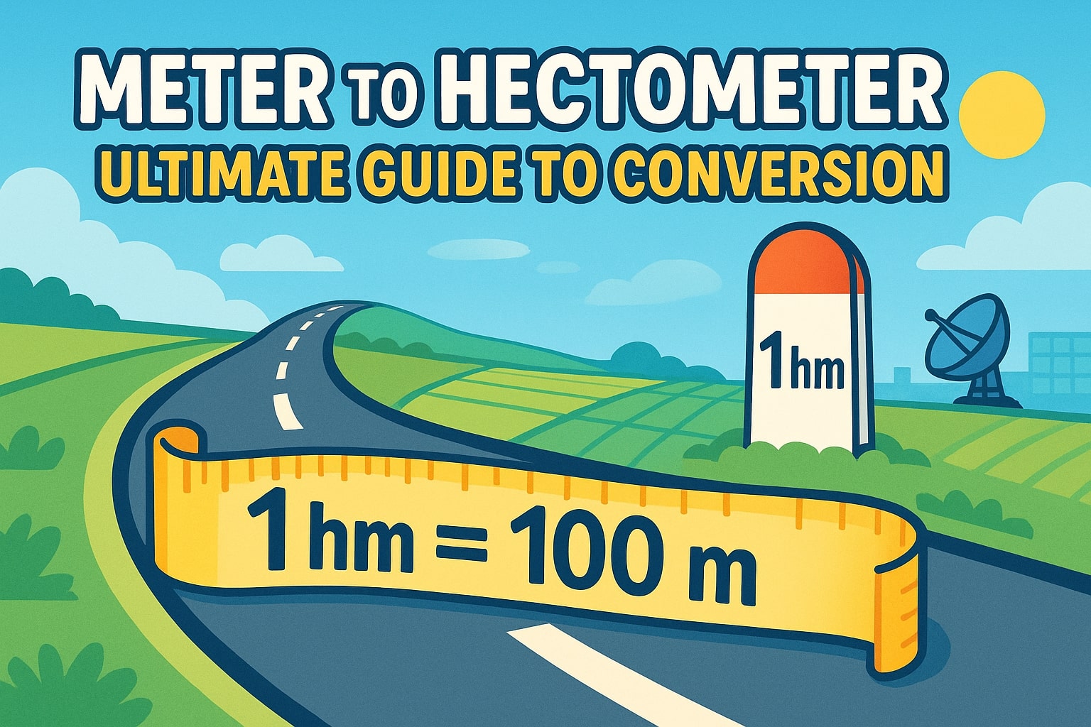 Konverter Meter ke Hektometer