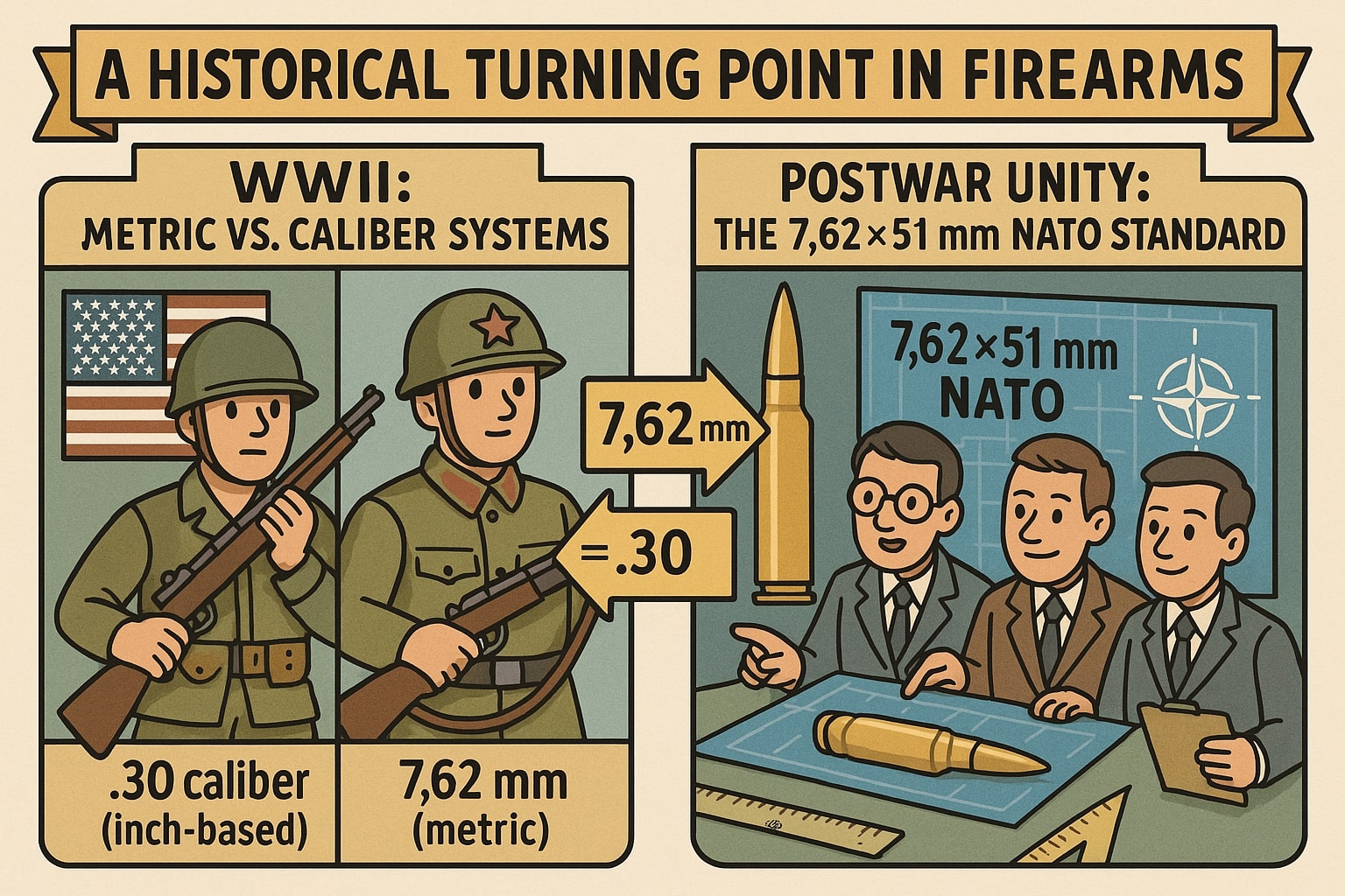 Konverter Milimeter ke Kaliber