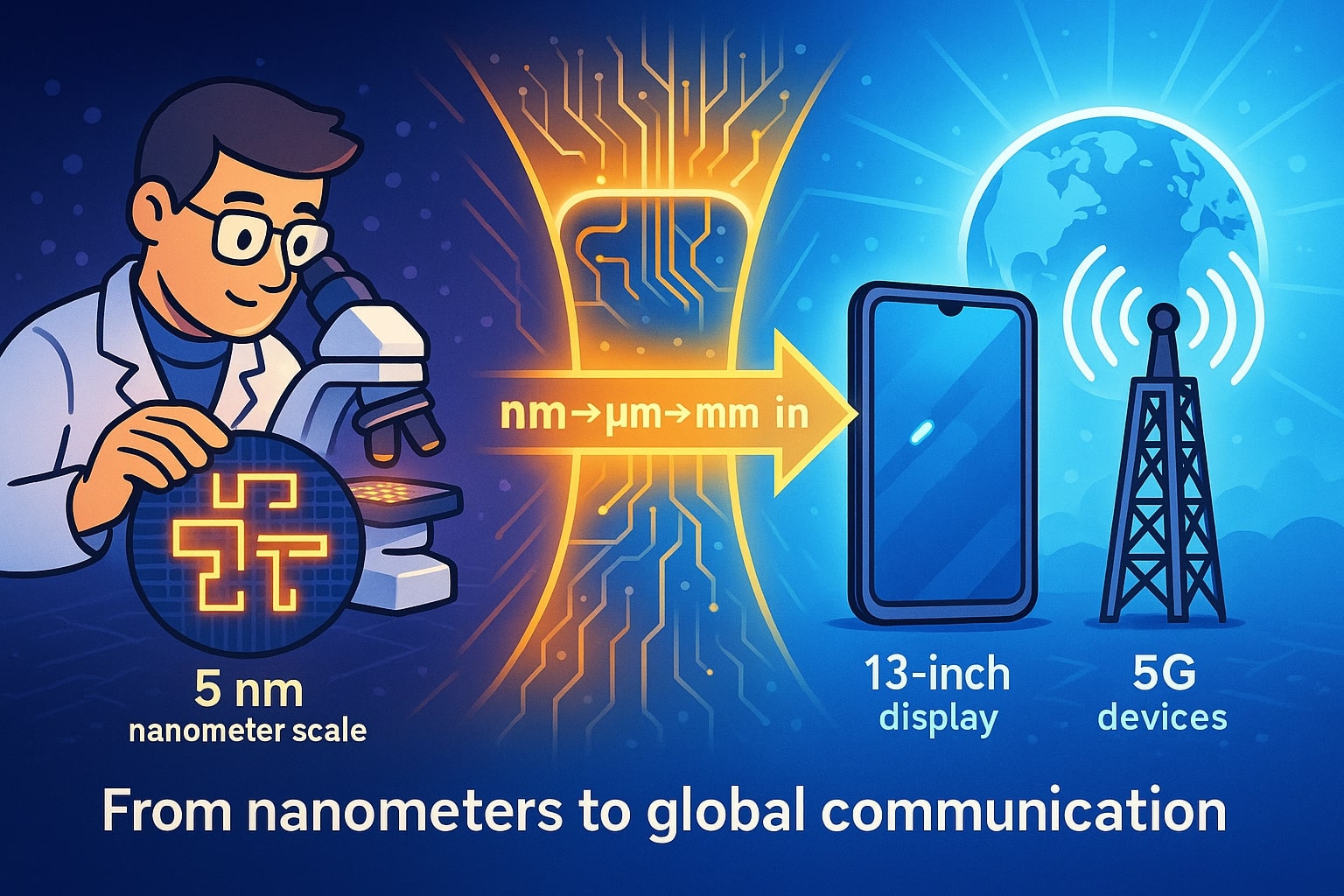 Konverter Nanometer ke Inci
