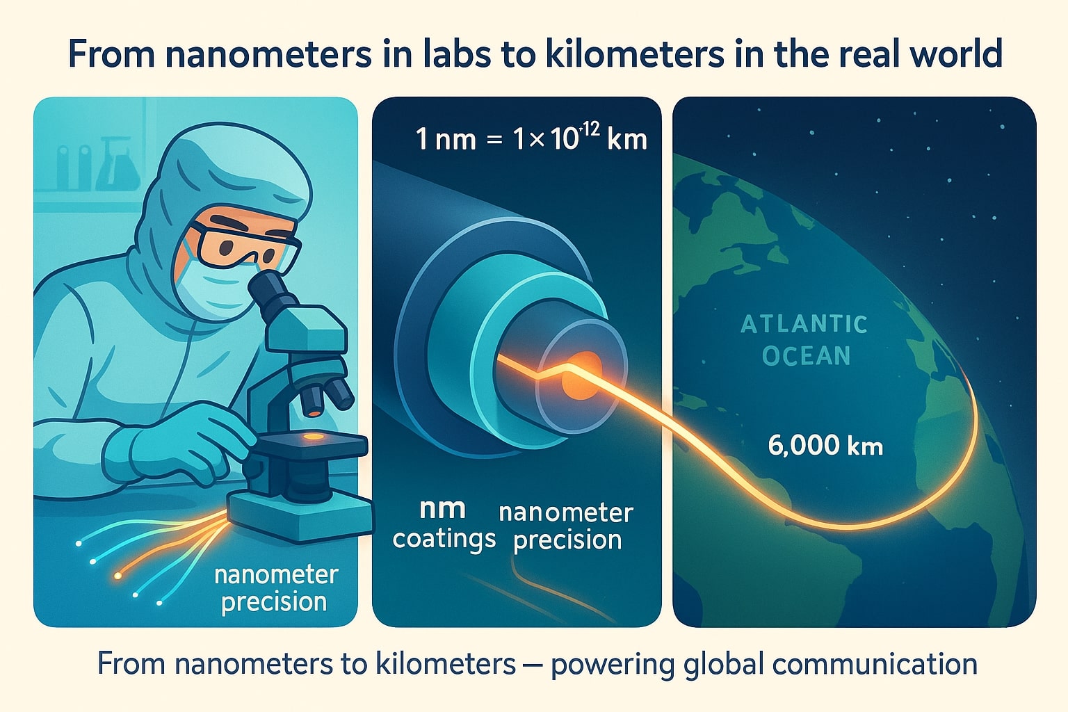 Pengonversi Nanometer ke Kilometer