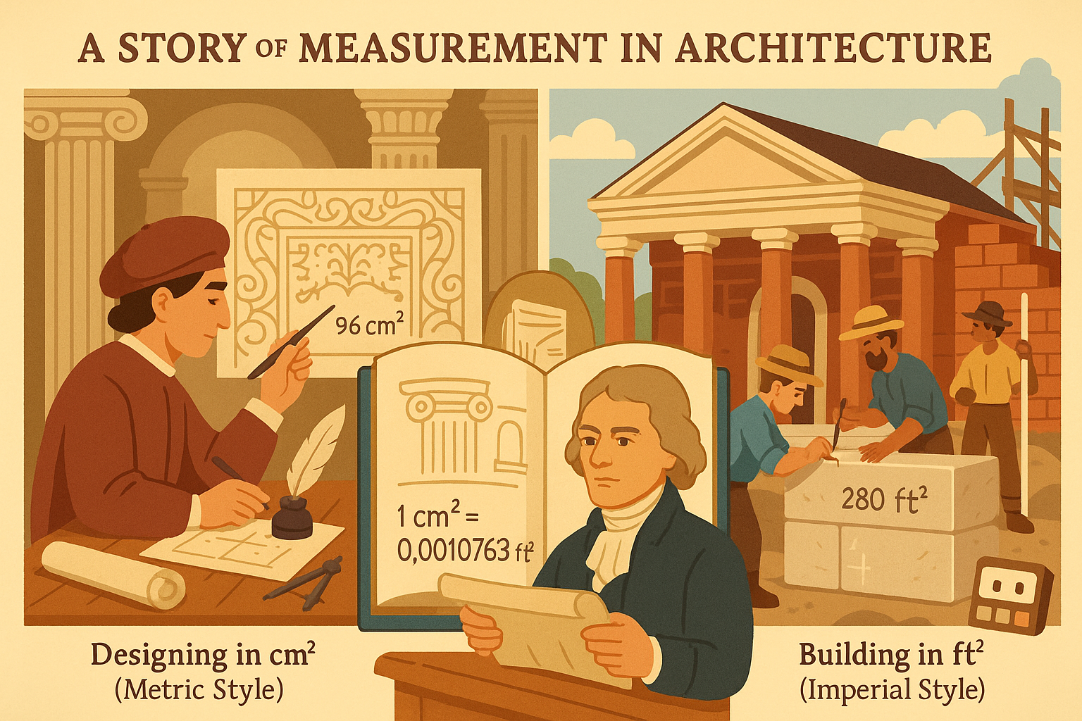 Konverter Sentimeter Persegi ke Kaki Persegi