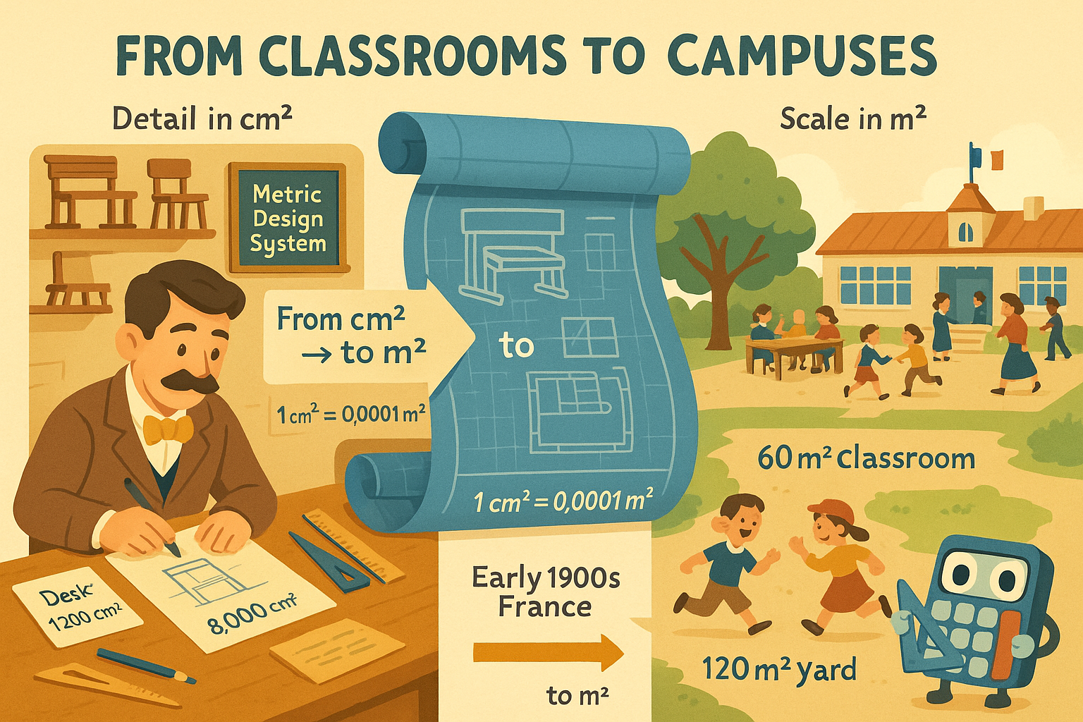 Konverter Sentimeter Persegi ke Meter Persegi