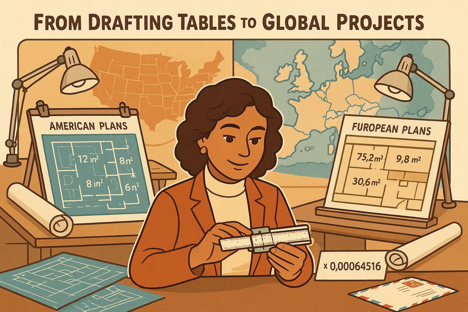 Pengonversi Inci Persegi ke Meter Persegi