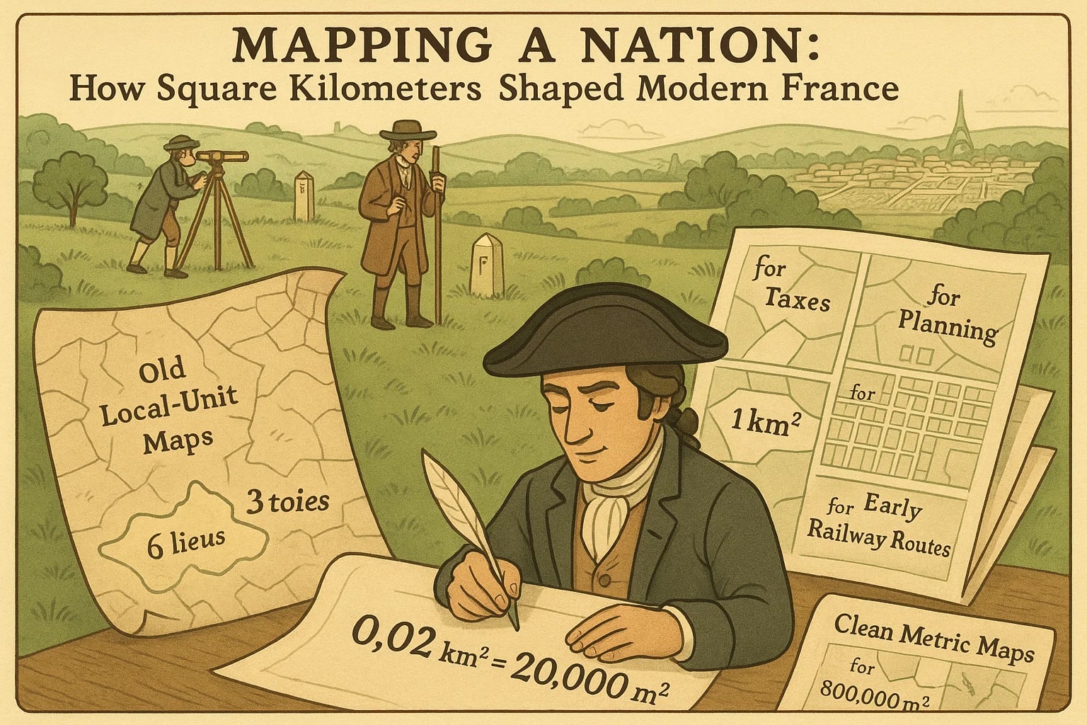 Konverter Kilometer Persegi ke Meter Persegi