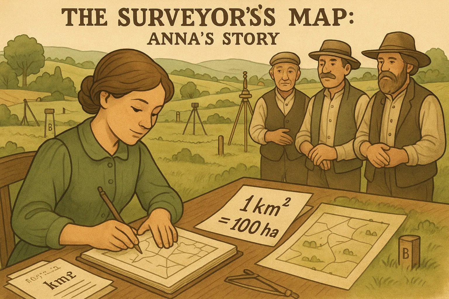 Konverter Kilometer Persegi ke Hektar