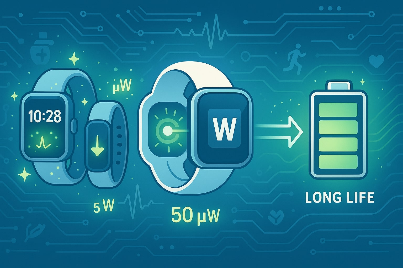 Konverter Watt ke Mikrowatt